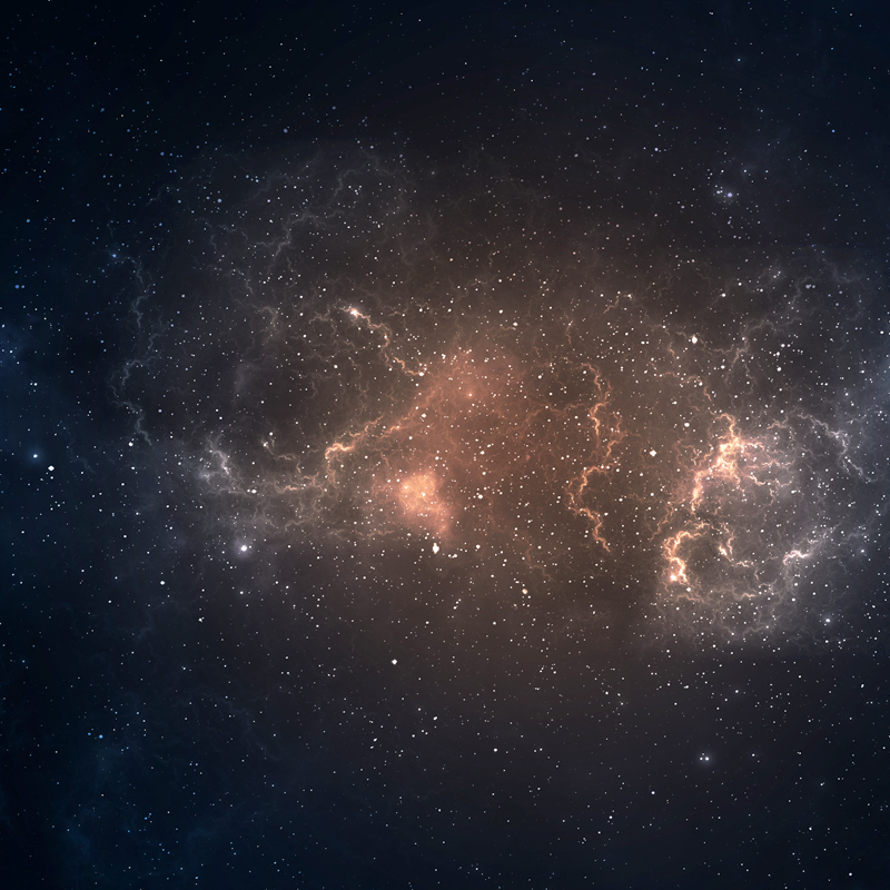 space and stars